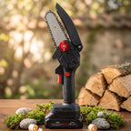 Mini chainsaw wood cutting tool