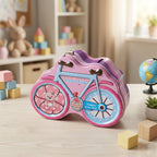 Safe and durable kiddie piggy bank in vibrant colours