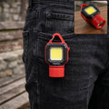 5 mode COB LED keychain flashlight