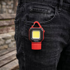 Mini travel LED flashlight for luggage and trips