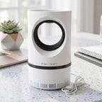 Front view of silent USB insect killer lamp for home use