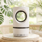 Electric mosquito lamp placed in a bedroom for indoor pest control