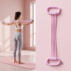 Portable chest expander for building strength and endurance