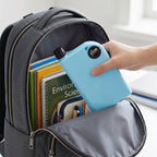Slim portable leak resistant bottle