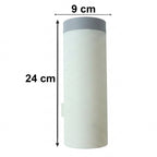 Water station cup dispenser wall mounted for easy access