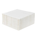 Smooth finish disposable paper napkins suitable for food handling.
