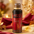 Fragrance spray bottle with easy spray applicator for men’s daily grooming use