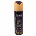 No-gas body spray for men by French Factor