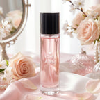 Close-up of Love Affair floral perfume spray for women