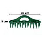 Handheld seed sowing punch for easy garden planting