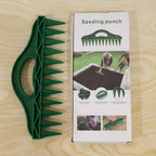 Seed planter tool for loosening soil and sowing in gardens