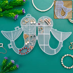 Mermaid shape storage box