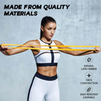 Resistance band facilitating mobility and rehabilitation workouts