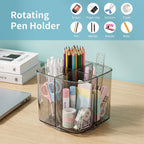 Pen stand spinning to show 360° rotation