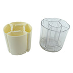 Stylish rotational desk organizer to keep workspace tidy
