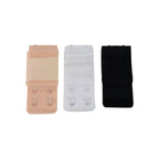 Durable 2-hook bra strap extender kit for adjustable fit