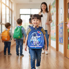 Astronaut print kids bag front