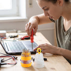 Multi bit repair tool set for phones, laptops and glasses