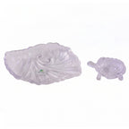 Vastu crystal tortoise set for prosperity and longevity
