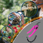 Flower Cutter Garden Scissors Stainless Steel Pruner Soft Grip (1 Pc)