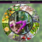 Flower Cutter Garden Scissors Stainless Steel Pruner Soft Grip (1 Pc)