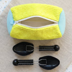 Mesh laundry bag set for washing shoes without damage