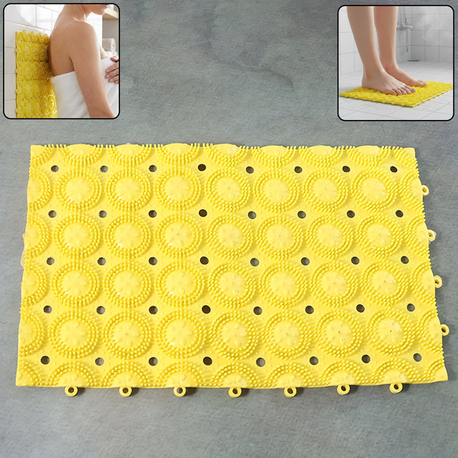 Anti-Slip Bathroom Massage Mat – Safety & Soothing Comfort