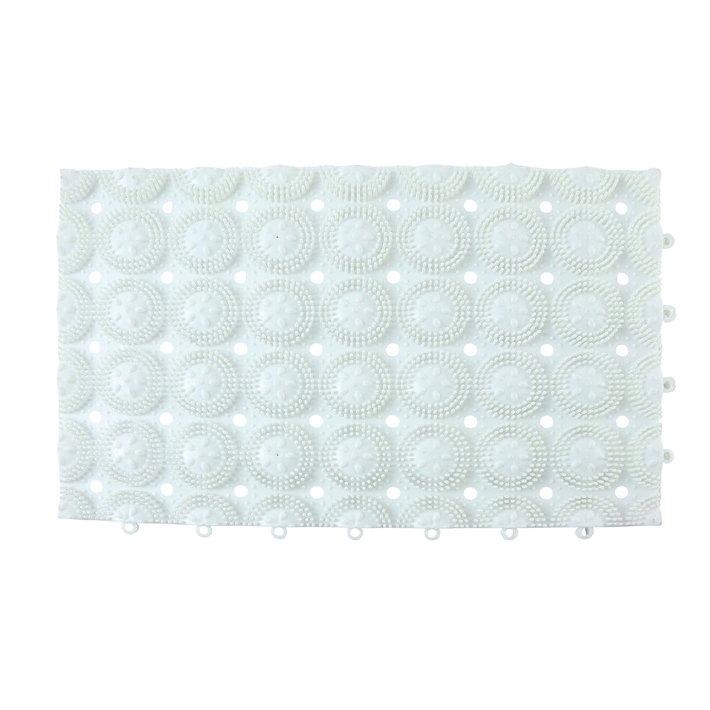 Flexible and durable anti-slip bath mat for shower floors