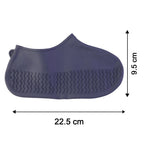 Size guide for waterproof silicone rain shoe covers
