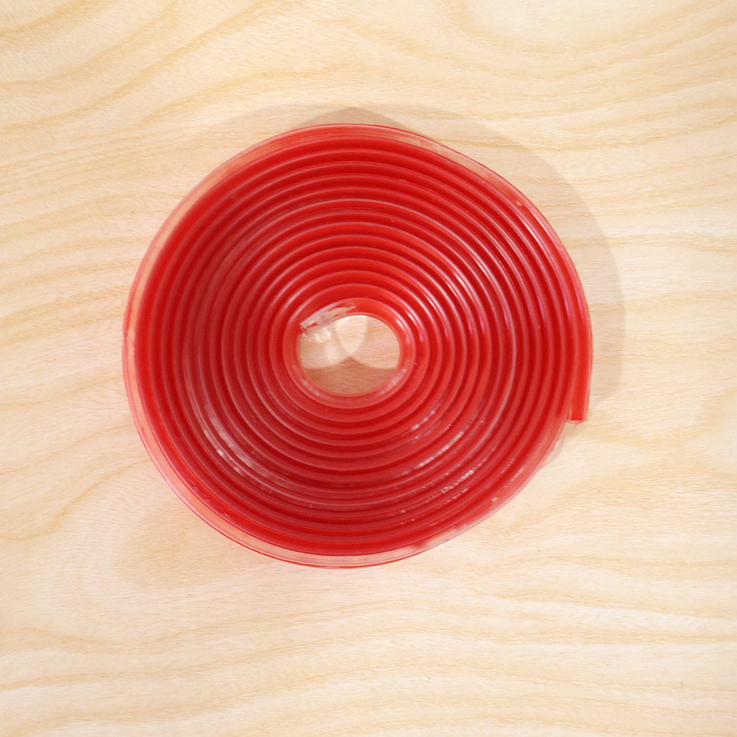 Baby safety edge protector in use on furniture