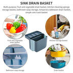 Kitchen accessories storage holder basket for sink