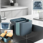 Kitchen sink hanging storage basket mounted with suction cup
