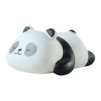 Sleeping panda night light with warm LED for children's bedrooms