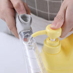 Soap dispenser brush front view