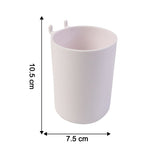 Soap box size dimensions displayed for plastic drainage soap holder