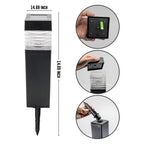 Size guide for large solar garden lights