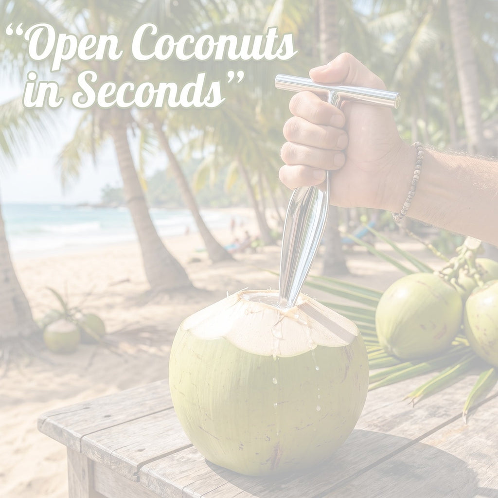 Ergonomic T-shaped handle with anti-slip grips for comfortable use
