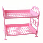 Kitchen storage use plastic rack for countertop organization