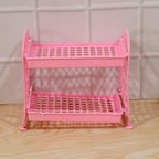 Sturdy plastic rack suitable for daily household items