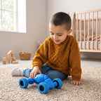 Telescopic pull back stunt car toy for kids, friction off road vehicle (1 pc)