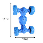 Fun friction car toy that stretches and does tricks