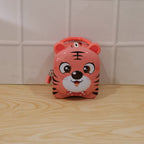 Kids friendly metallic piggy bank with lock