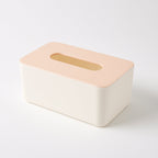 Tissue Holder on a bathroom counter blending with modern interior