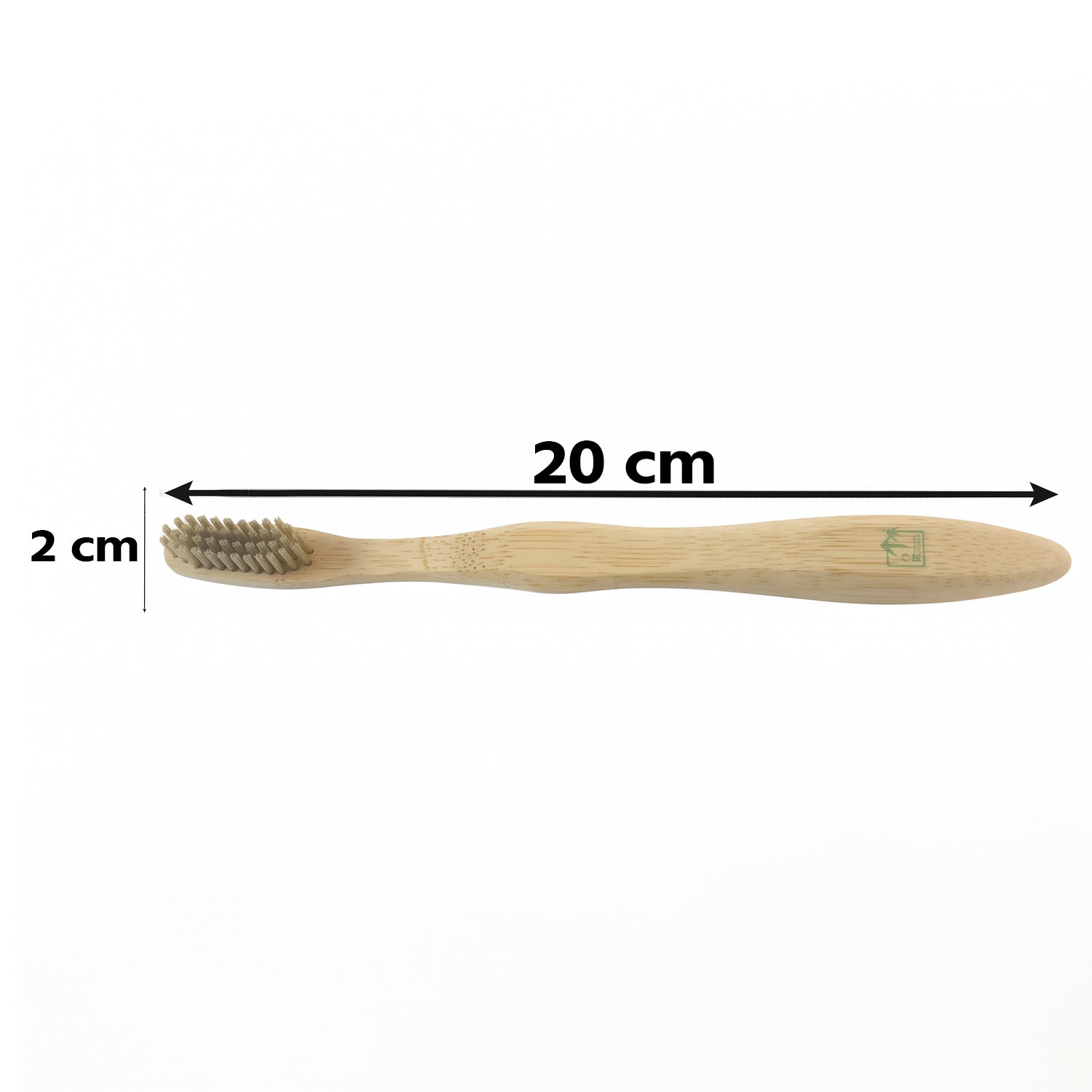 Soft Bristle Bamboo Toothbrush, Eco-Friendly Wooden Toothbrush for Travel (1 Pc)