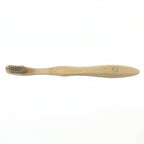 Soft Bristle Bamboo Toothbrush, Eco-Friendly Wooden Toothbrush for Travel (1 Pc)