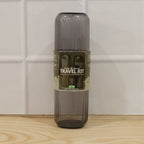 Portable reusable folding cup for travel kit