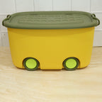 Durable 25 litre wheeled storage box for versatile storage