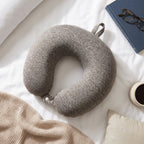 Comfortable U shape support pillow for napping on journeys