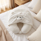 Bear neck pillow cute design