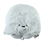 Hooded pillow wearing view